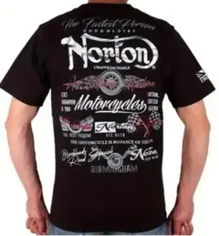 新品　Norton Tシャツ　XLサイズ　ブラック　半袖