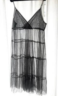 DAZY レースワンピース　グレー