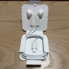【新品未使用】iPhone 純正イヤフォン ライトニング端子