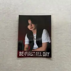 BE:FIRST ALL DAY オリジナルステッカー MANATO マナト