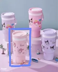 タイ限定　ミスドサンリオコラボのハンドル付きタンブラーのサムネイル