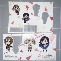 プロセカ　劇場版　入場者特典　ペーパージオラマ　オリジナルミニキャラステッカー