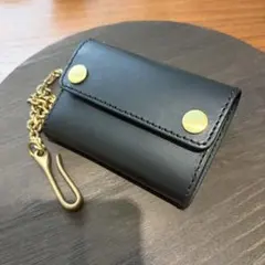 Double RL Ralph Lauren ホーウィン社トラッカーウォレット - メルカリ