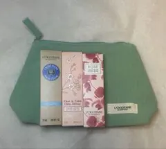 L'OCCITANE ハンドクリーム3本セット ノベルティ付き