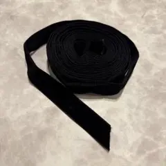 ブラック 黒 ベロア リボン 約2cm幅 結婚式 ブライダル ヘアアクセサリー