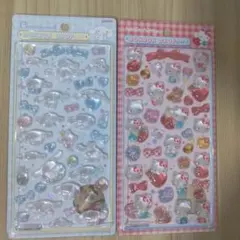 【正規品】ボンボンドロップシール サンリオ 第二弾 シナモロール 赤 キティ