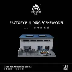 MoreArt 1/64日本の警察署ジオラマ LED照明 駐車場付き - メルカリ