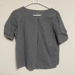 anysis ギンガムチェック　半袖　サイズ2