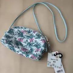 【タグ付き新品】PAUL & JOE UNIQLO サコッシュ 花柄　ポシェットのサムネイル