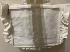 キャリーオンバッグ　A3フリルデザイン痛バッグ用トートバッグ　ザッカマート