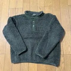 UNIQLOフリースプルオーバー120 カーキ