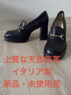 美品 ジョルジオアルマーニ ビットローファー ブラック 黒 レザー 26cm