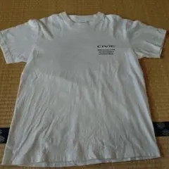 HONDA CIVIC プリントTシャツ ホワイト