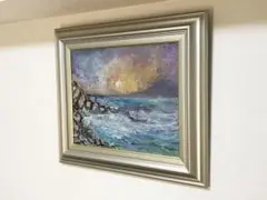 大澤扶二子■パリの街角■F20号■油彩画■絵画■油絵■真作■肉筆■風景画 大澤扶二子□パリの街角□展覧会サイズ□F20号□油彩
