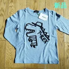 新品未使用　クレードスコープ　長袖トップス　ロンT 110 恐竜　キッズ　男の子