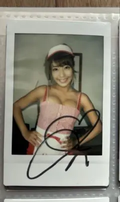 寄せ寄せ　橋本梨菜　直筆サイン入りチェキ