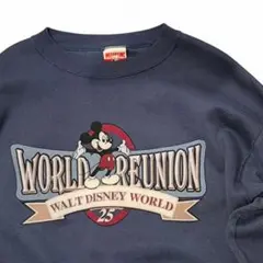 【激レア美品】Walt Disney World 25周年 ミッキー スウェット