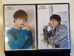 M!LK　佐野勇斗　直筆サイン入り生写真