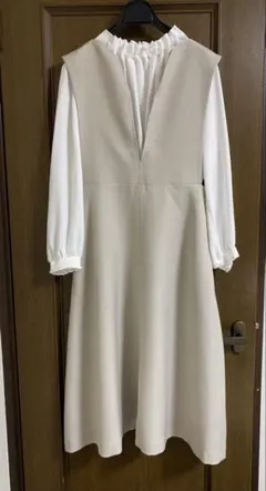 a.v.v ノースリーブワンピース　ジャンパースカート　　サイズS