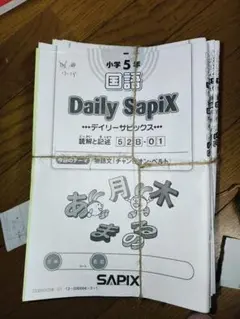 Daily SapiX 小学5年 算数 教材セット SAPIX小学部 | 教材・書籍
