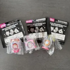 ち*ろ様 おかしなたまごボーロっち パッケージチャーム3 世代別 3個セット