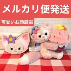 【可愛い顔厳選】香港ディズニー リーナベル ぬいぐるみキーチェーン カップケーキ