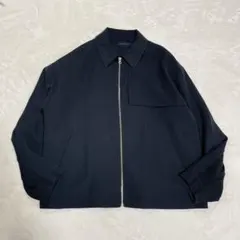 RAGEBLUE ジップブルゾン ブラック M メンズ ジャケット シンプル