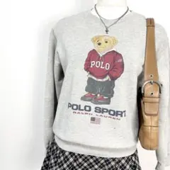 希少✨️90s POLO by RALPH LAUREN ポロベア スウェット