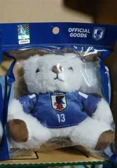 サッカー日本代表*ユニフォームベアキーホルダー中村敬斗2026(新品・未開封品)のサムネイル
