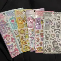 平成はっぴーフォン　サンリオ　６枚セット