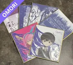 OMORI 原画　ミニ色紙