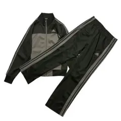 Adidas ジャージ セットアップ M カーキ グレー 上下 オリーブ