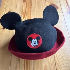 ミッキーマウス 耳付きニット帽
