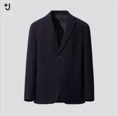 UNIQLO +J ウールブレンドオーバーサイズジャケット（ヘリンボーン）