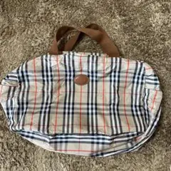 Burberrys チェック柄 ボストンバッグ