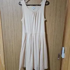 Jocomomola ノースリーブワンピース 40 ベージュ