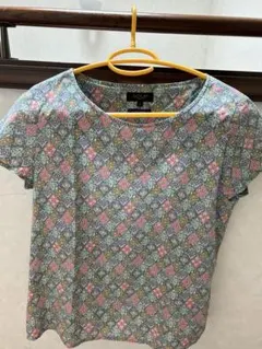 SOUP LIBERTY ART FABRICS 半袖 ブラウス