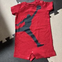 ジョーダン　赤　美品　ロンパース　NIKE