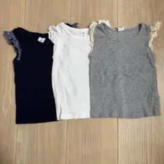 babyGap リブトップス　3枚セット