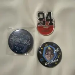 栗原陵矢 グッズ3個セット 缶バッジ アクスタ トムとジェリー