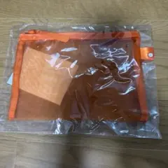 ドクターケイ メッシュフラットポーチ オレンジ