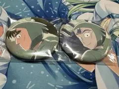 立花仙蔵　中在家長次　セガラッキーくじ　缶バッジ