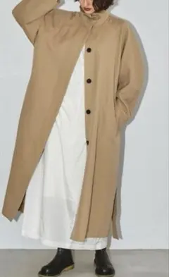 極美品　TODAYFUL スタンドカラートレンチコート　38
