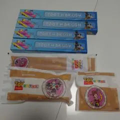 ディズニーホテル　アメニティ　ミッキー　歯ブラシ、ヘアブラシ、コットン&綿棒