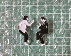パルプ・フィクション ピンバッジ ダンス 2点 セット Pulp Fiction