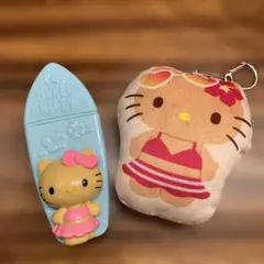 ハローキティ ビーチスタイル 日焼けキティ2個セット