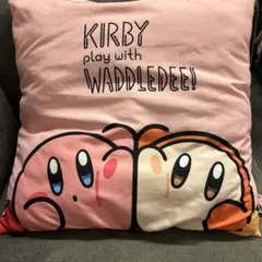 【タグ付き】カービィ play with ワドルディ　超BIGクッション
