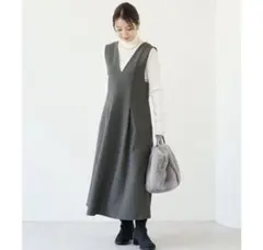 グリーンレーベルリラクシング　ジャンパースカート