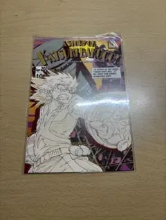 ヒロアカ　文房具カフェ　Golden age モチーフ　ポストカード　爆豪勝己