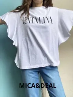 マイカ＆ディール フリルTシャツのサムネイル